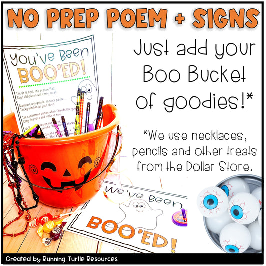 You've Been Boo'ed Halloween Morale Booster