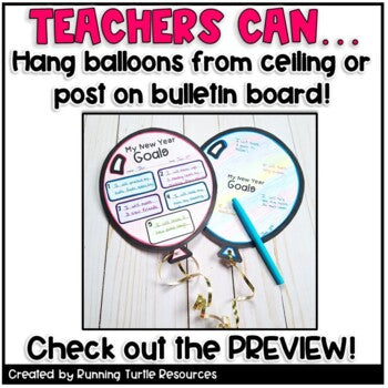 New Years Resolution Balloon 2023