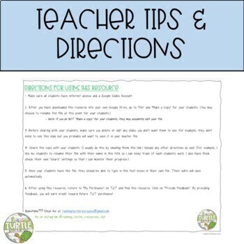 Digital Social Emotional Learning Daily Weekly Reflection l Distance Learning