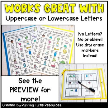 Sight Word Mystery Words l Beginning Picture Sounds Literacy Center