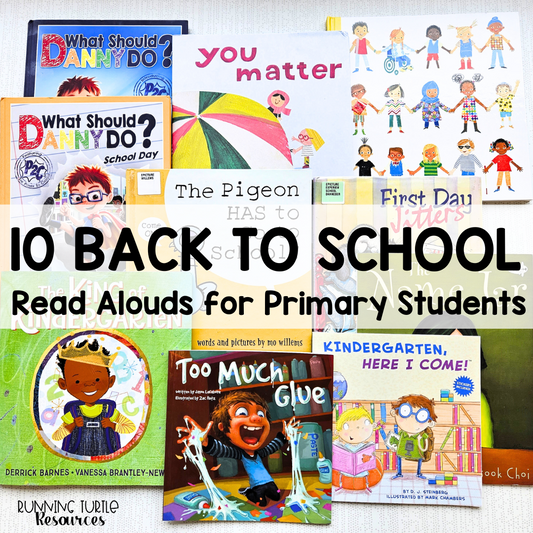 10 Back to School Read Alouds for Primary Classrooms