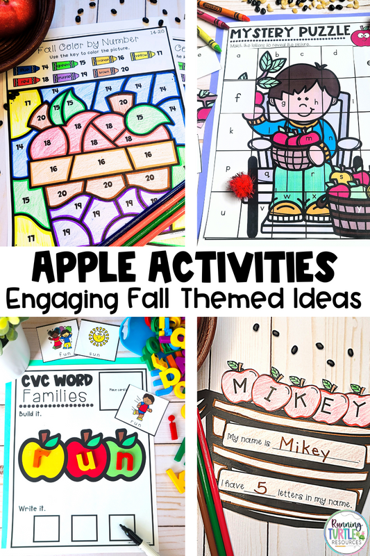 Kindergarten Apple Activities