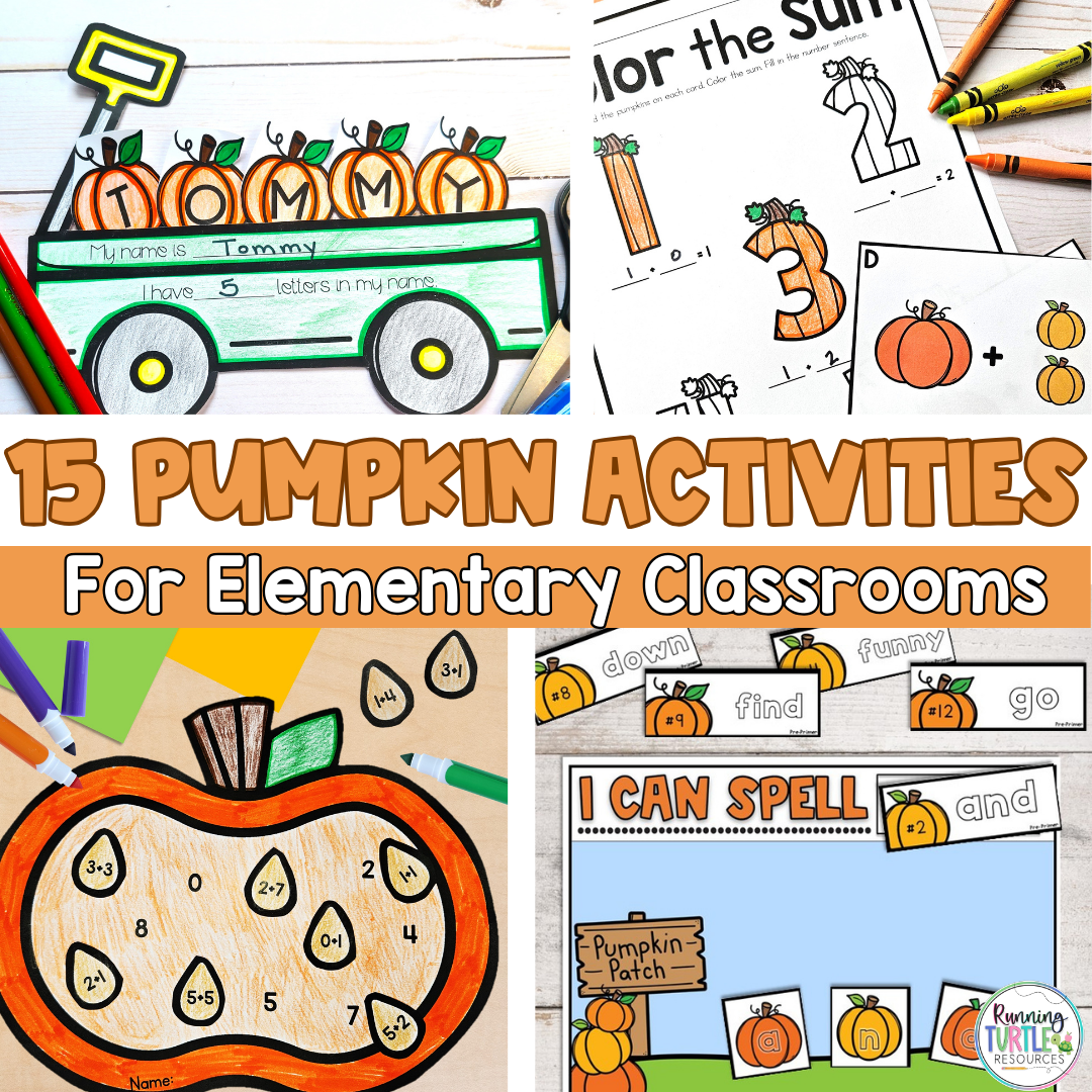 15 Pumpkin Activities for Elementary Students