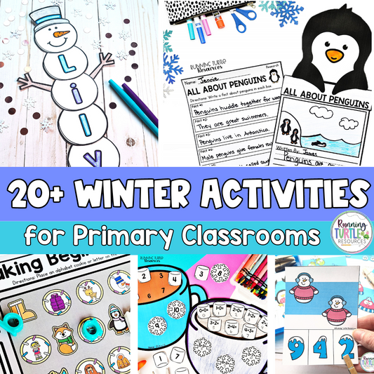 20+ Hands On Winter Activities for K-2 Classrooms