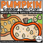 Fall Pumpkin Math Craft, Number Matching, Sums and Differences within 20