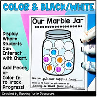 Positive Behavior Chart for a Whole Class Rewards System Freebie