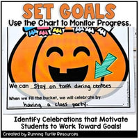 Halloween Whole Class Reward System, October Positive Behavior Chart