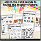 CVCE Mystery Puzzles, No Prep Kindergarten, 1st Grade Phonics