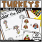 Thanksgiving Turkey Add the room, Kindergarten Addition