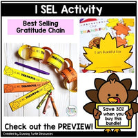 Kindergarten Thanksgiving Activities Bundle, Turkey Activities, November Crafts