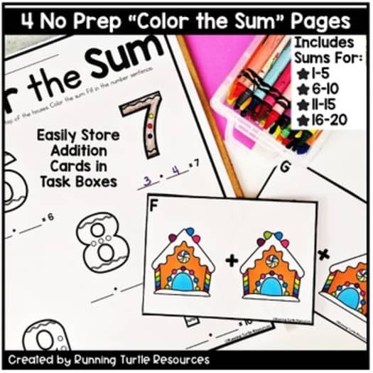 Gingerbread Add the room, Christmas Add and Color