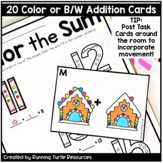 Gingerbread Add the room, Christmas Add and Color