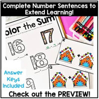 Gingerbread Add the room, Christmas Add and Color