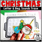 Christmas Cookie Beginning Letter Sounds, Kindergarten December Literacy Centers
