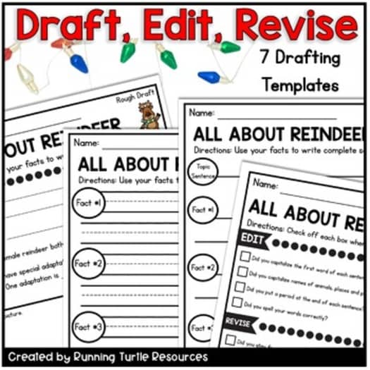 December Writing Crafts Bundle