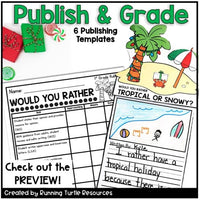 Holiday Opinion Writing Craft, December Would you Rather Writing Prompt