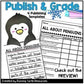 All About Penguins Informational Writing Craft, Winter Informative Writing