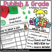 Year Long Writing Prompts, Monthly Writing Crafts Growing Bundle,
