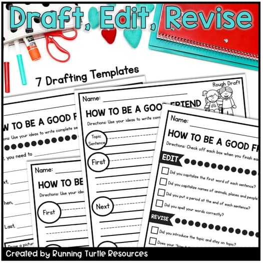 How to Be a Good Friend, February Writing Craft, Friendship Bulletin Board