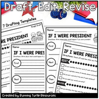 If I Were President Writing Craft, Presidents' Day Narrative Writing, February