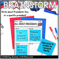 All About Presidents' Day Writing Craft, Presidents Day Writing Prompt