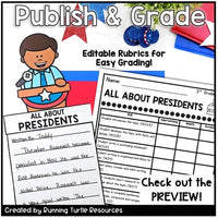 All About Presidents' Day Writing Craft, Presidents Day Writing Prompt