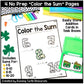 St. Patrick's Day Add the Room Math Activity, Kindergarten March Addition