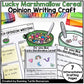 St. Patrick's Day Lucky Marshmallow Cereal Writing Craft, March Opinion Writing