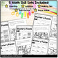 Phonics and Math Mystery Puzzles MEGA Bundle, Kindergarten and 1st Grade