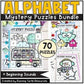 Alphabet Mystery Puzzles, Preschool Letter Matching and Beginning Sounds Match