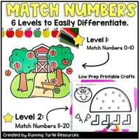 Monthly Math Crafts Bundle | Math Bulletin Board