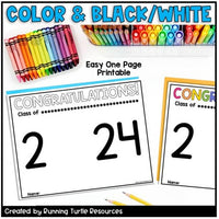 Graduation Handprint, Graduation Craft, Class of 2023 (Thru 2030)