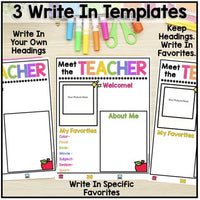 Meet the Teacher Template Editable Back to School Letter