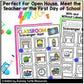 Classroom Scavenger Hunt for Open House, Meet the Teacher or First Day of School
