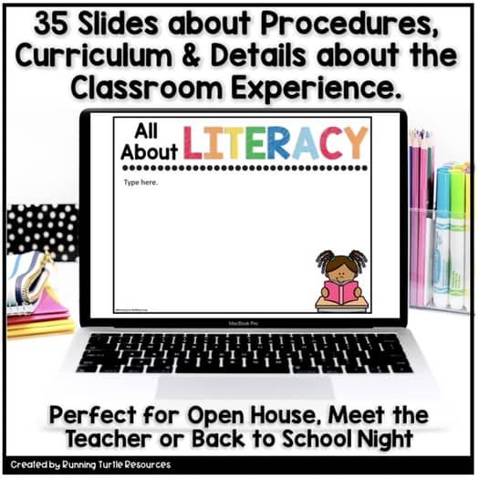 Back to School Night Editable Open House Slideshow