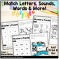 Phonics Mystery Puzzles Kindergarten Phonics No Prep GROWING BUNDLE