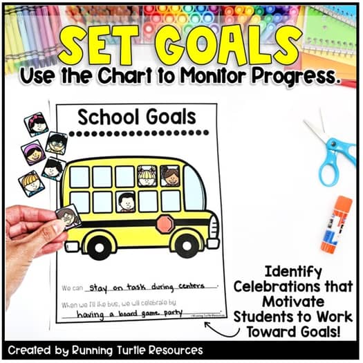 Positive Behavior Chart for a Whole Class Rewards System Back to School