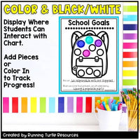 Positive Behavior Chart for a Whole Class Rewards System Back to School