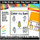 Add and Color Back to School Kindergarten Addition Count the Room