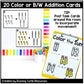 Add and Color Back to School Kindergarten Addition Count the Room