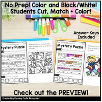 Making 10 Worksheet Mystery Puzzles Kindergarten Early Finishers