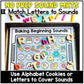 Cookie Tray Activities Bundle, Kindergarten Initial Sounds Letter Tracing