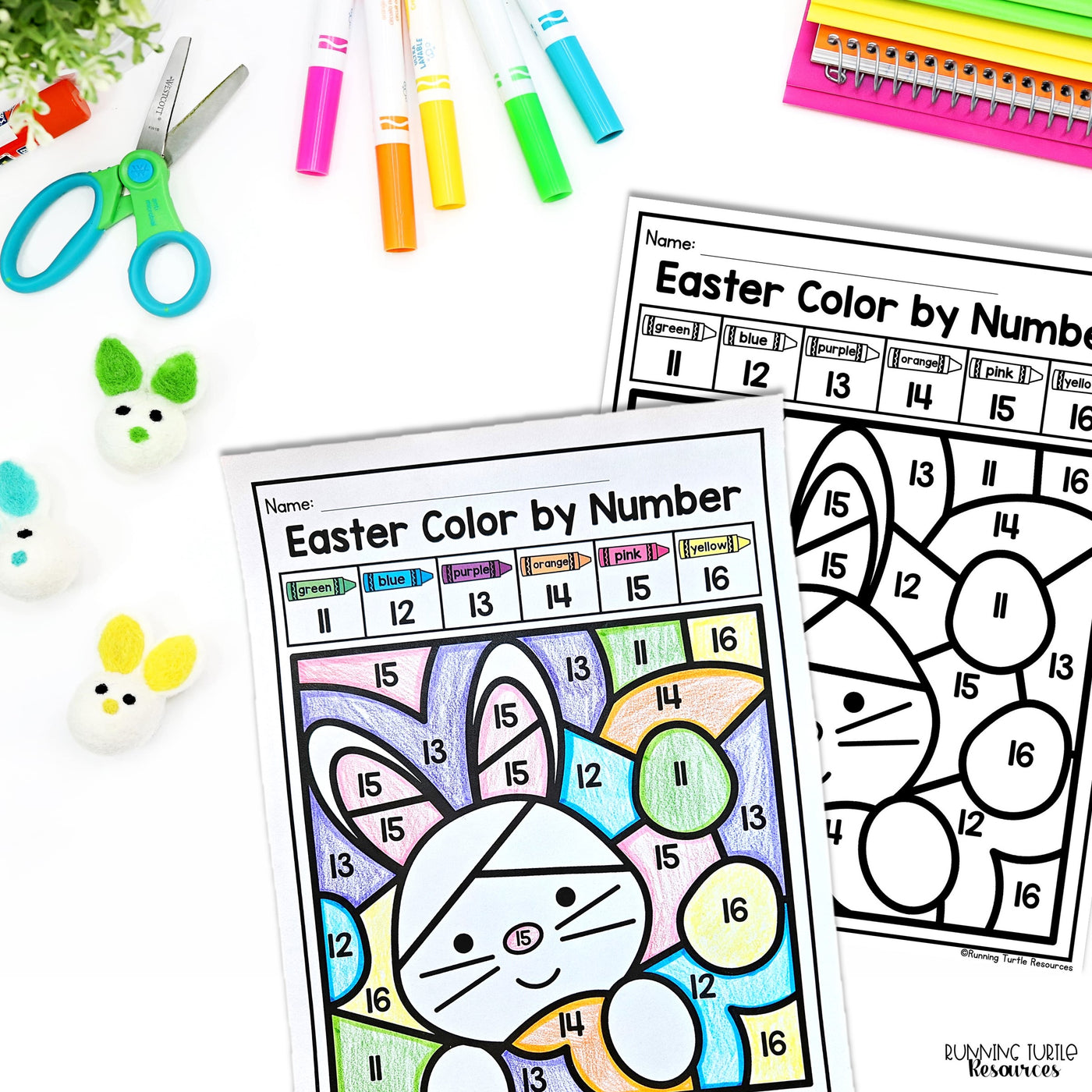 Easter Fine Motor Printables for Preschool, PreK, TK and Kindergarten