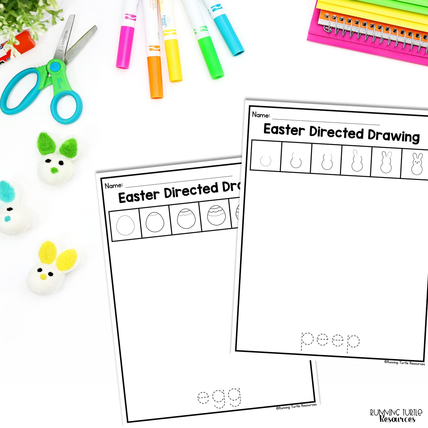 Easter Fine Motor Printables for Preschool, PreK, TK and Kindergarten