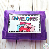 Valentine's Day Post Office Dramatic Play l Valentine Letter and Number Match