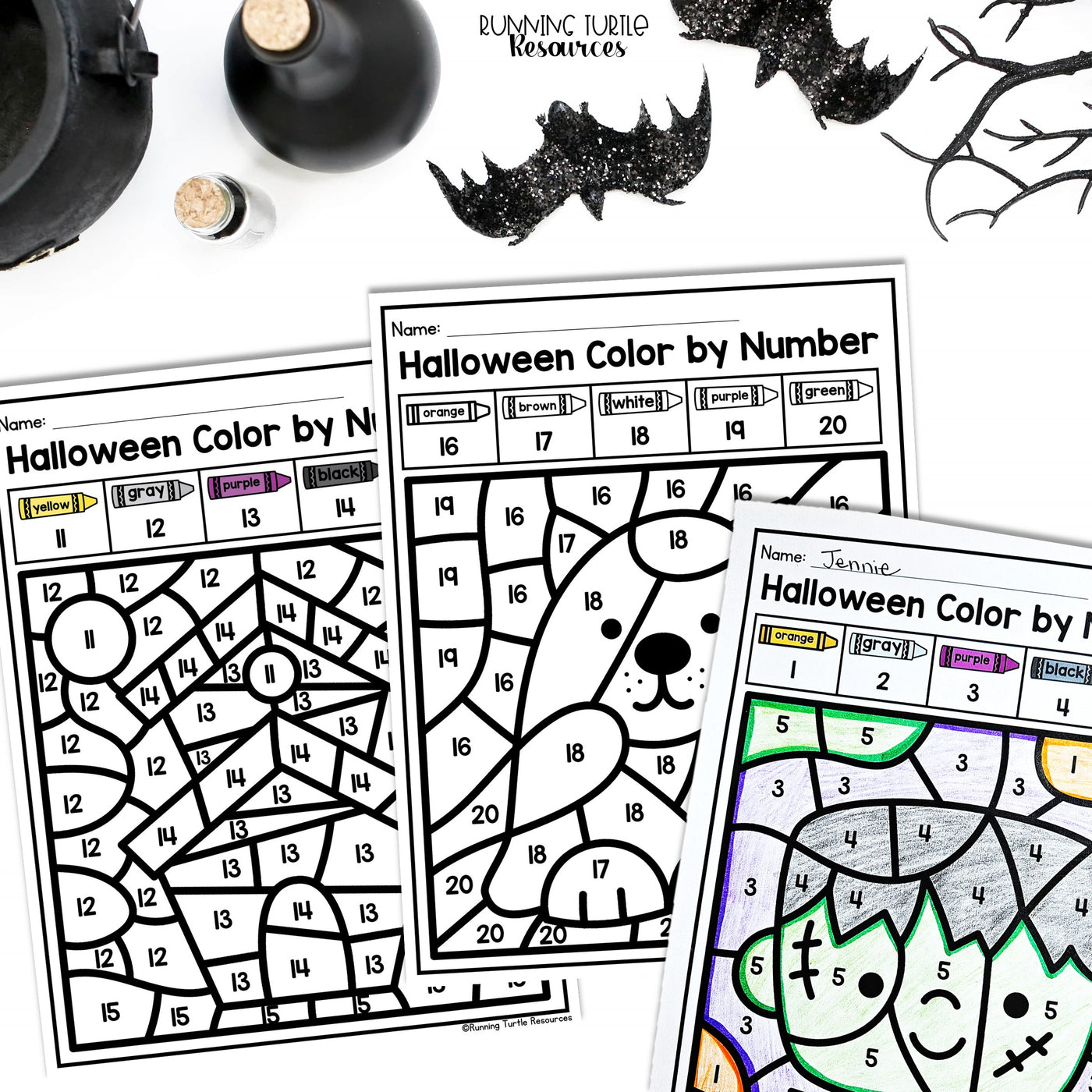 Halloween Fine Motor Printables for Preschool, PreK and Kindergarten
