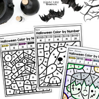 Halloween Fine Motor Printables for Preschool, PreK and Kindergarten