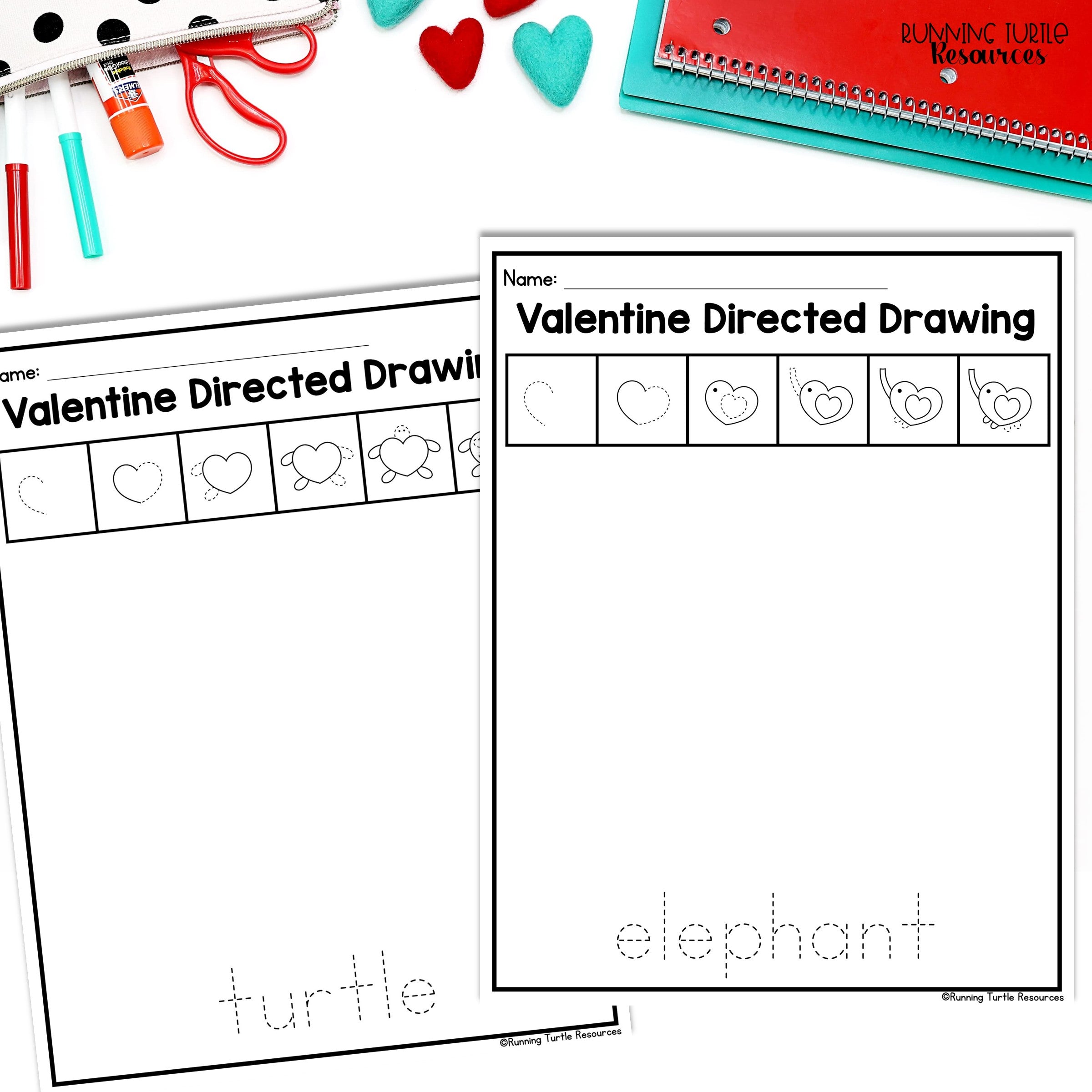 Valentine's Day Fine Motor Printables