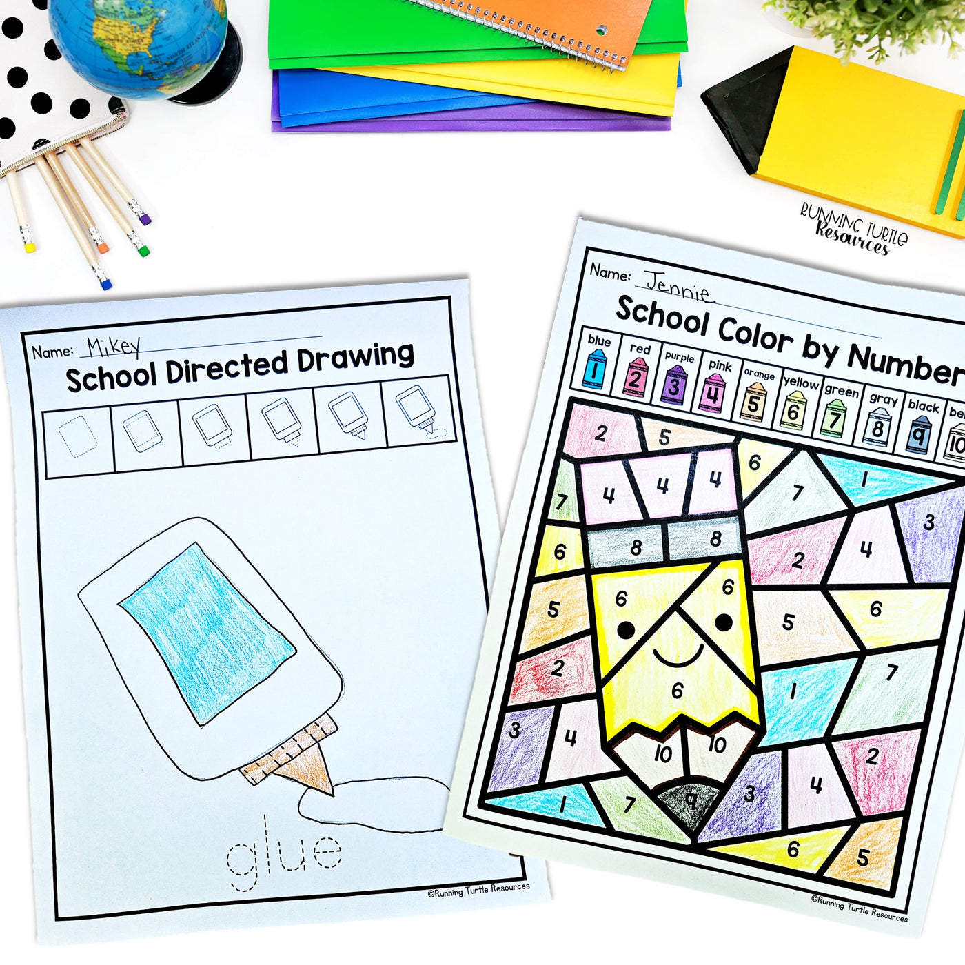 Back to School Fine Motor Printables for Preschool, Kindergarten