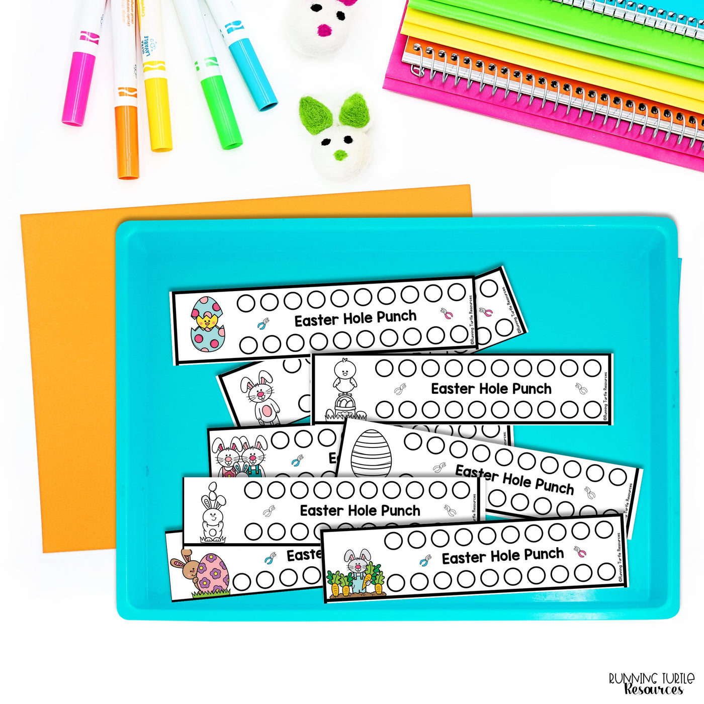 Easter Fine Motor Printables for Preschool, PreK, TK and Kindergarten